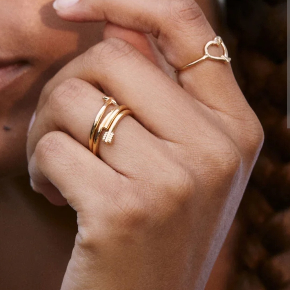 Bryan Anthonys Gold Arrow Soul Sister Rings